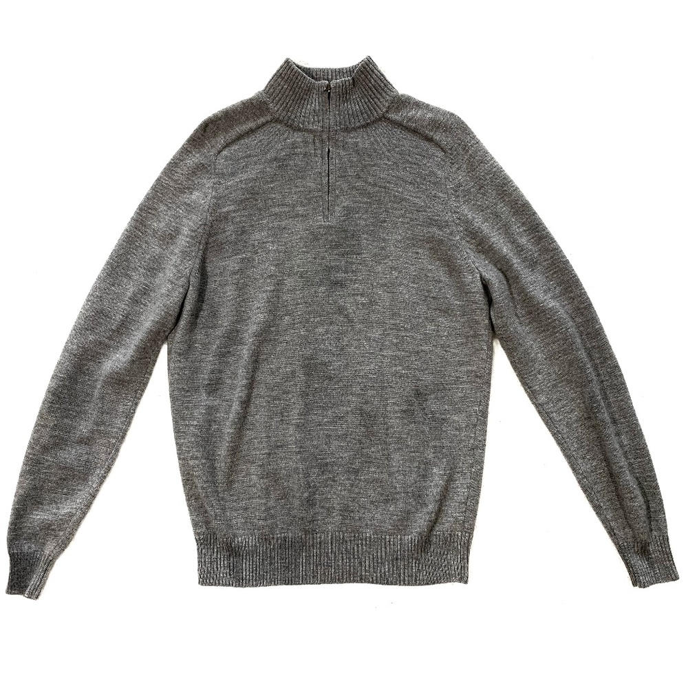 J. CREW 1/4 Zip Pullover Men's LT